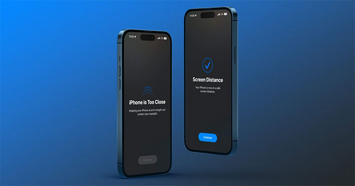  Cách kích hoạt Khoảng cách màn hình trên iOS 17 để bảo vệ mắt 