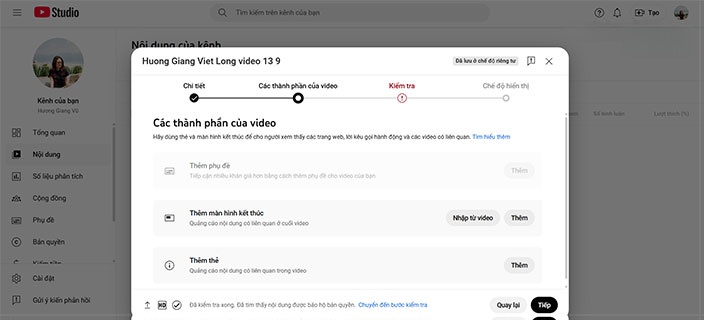  Cách kiểm tra bản quyền video YouTube trước khi đăng tải 