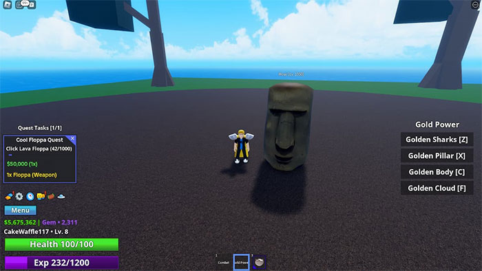 Phụ kiện Moai Face trong Meme Sea