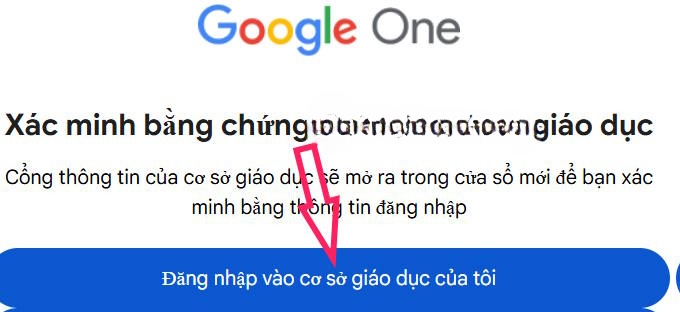 Đăng nhập tài khoản cơ sở giáo dục
