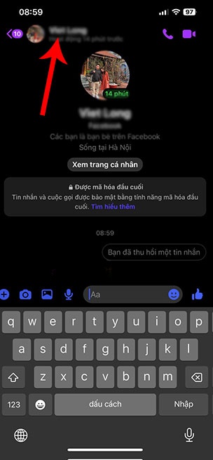 cach nhan thong bao khi ai do chup anh man hinh tren messenger 4*467393