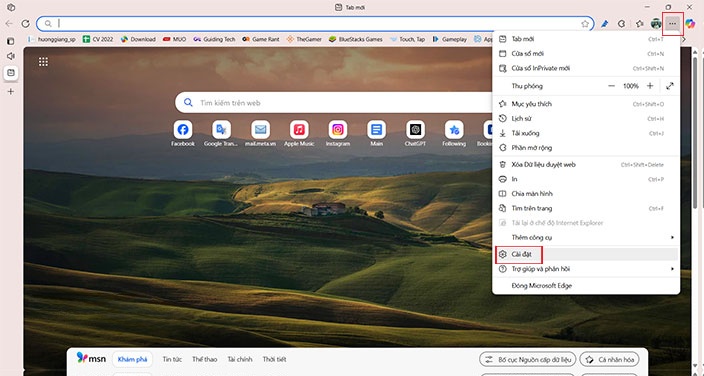  Cách nhập mật khẩu vào Microsoft Edge từ trình duyệt khác 
