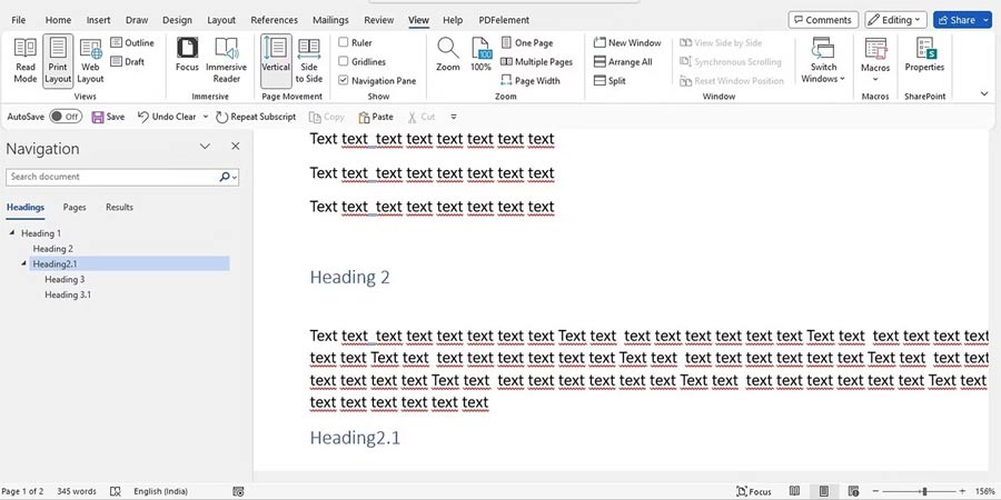  Cách sắp xếp lại trang trong Word 