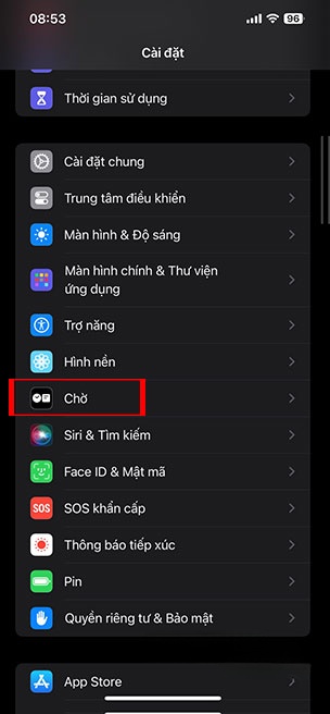cach dung che do cho standby mode iOS 17 1*435384