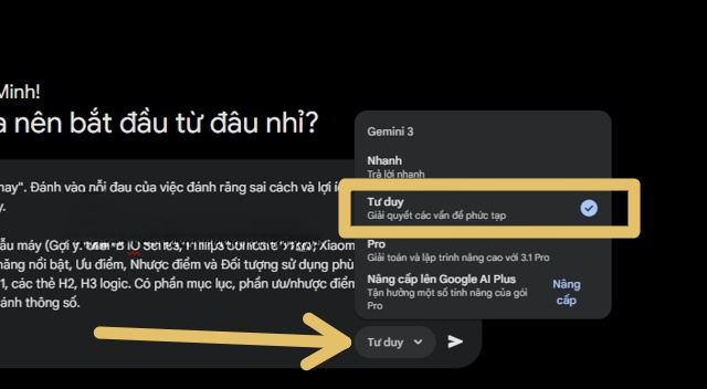 dùng gemini viết bài SEO