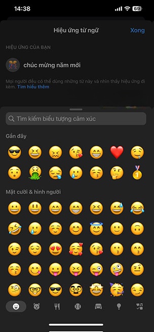 cach them hieu ung tu ngu Messenger 6*440951