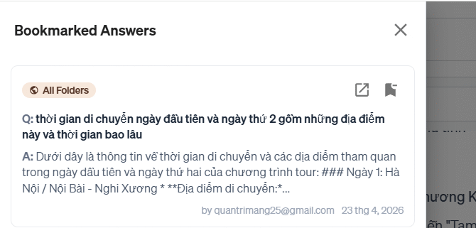 Bookmark nội dung phân tích PDF trên Humata