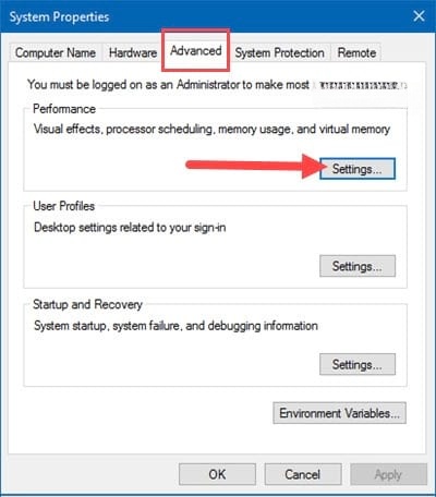 cach sua loi dotted circle animation not showing khi tat man hinh tren windows 10 3