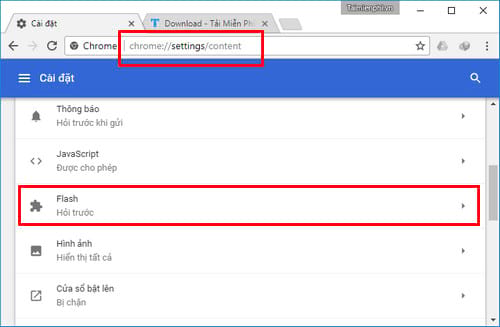  Sua loi Flash Player bi loi thoi
