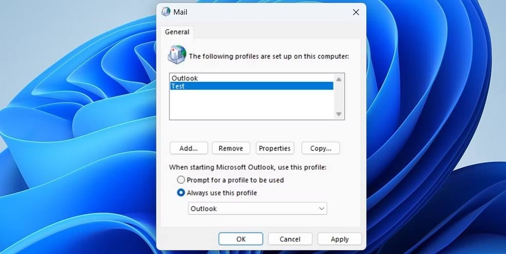 Cài đặt Mail