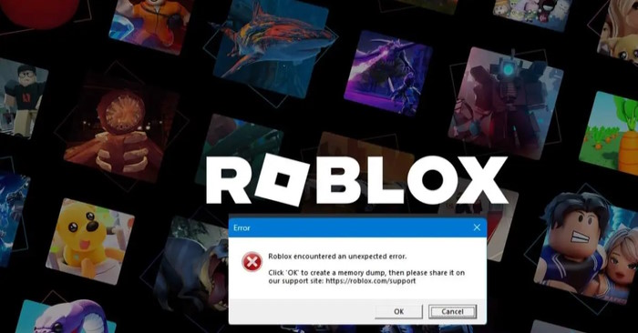Lỗi Memory Dump trên Roblox