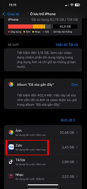 Zalo loi biometric 11*524556