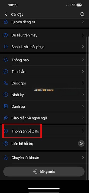 Zalo loi biometric 2*524555
