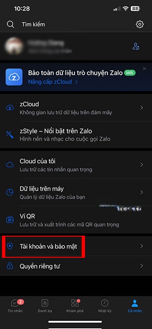 Zalo loi biometric 4*524557