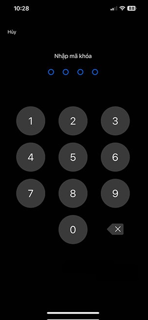Zalo loi biometric 7*524549