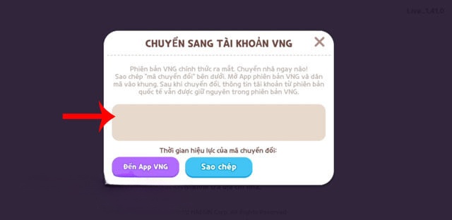 Lỗi không lấy được mã chuyển đổi tại Play Together