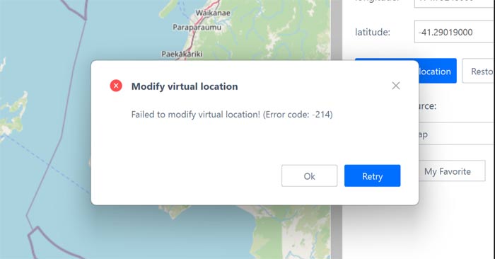  Cách sửa lỗi Virtual Location -214 và -303 khi dùng 3uTools 