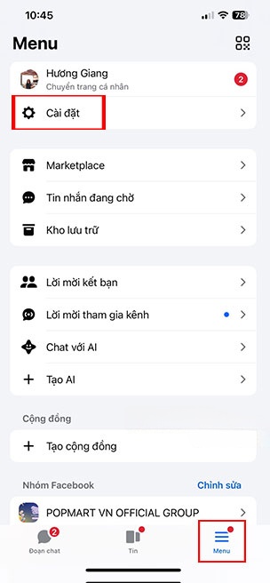  Cách tắt thông báo Facebook Messenger khi đăng xuất 