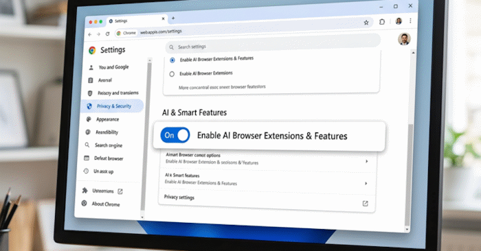  Cách tắt tính năng AI của Google Chrome trên máy tính 
