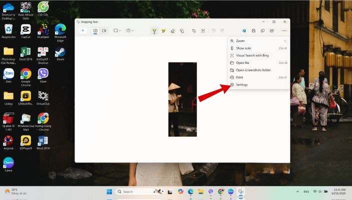  Cách tắt tự động lưu ảnh chụp màn hình của Snipping Tool 