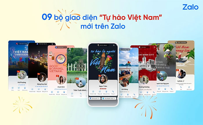  Cách thay đổi giao diện Tự hào Việt Nam trên Zalo 