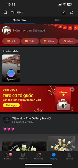 cach thay doi giao dien tu hao viet nam tren zalo 2*517394