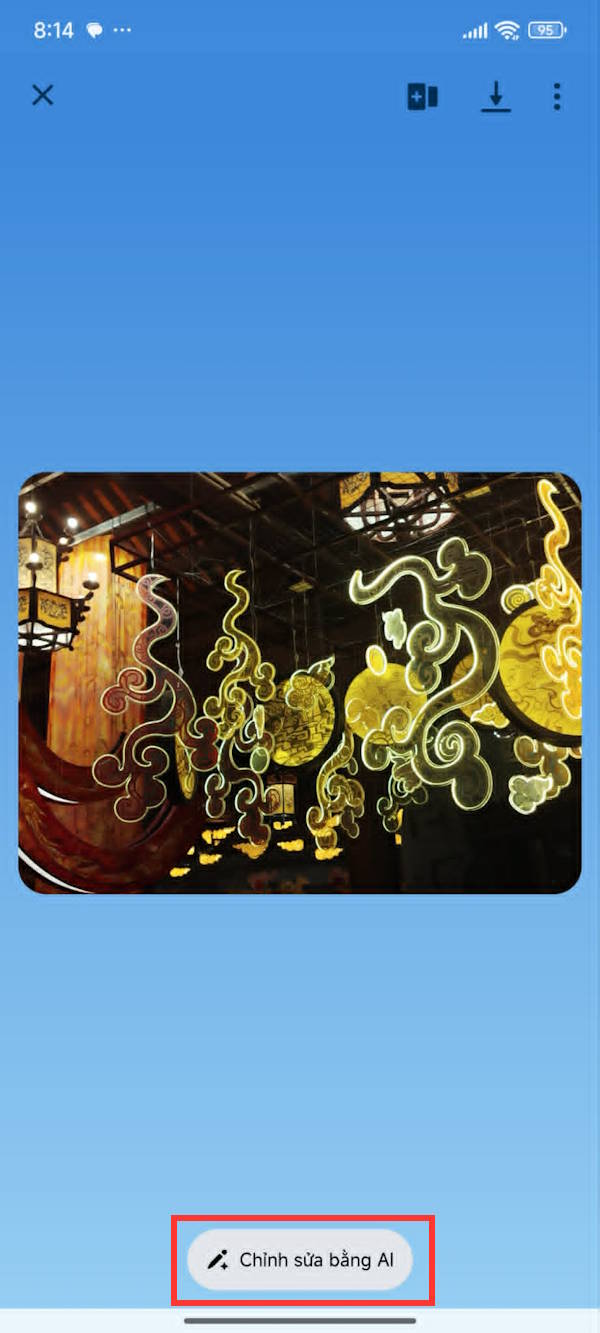 Chỉnh sửa hình ảnh bằng AI 