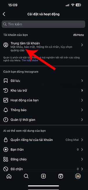 cach them link Facebook vao tieu su Instagram 2*518992