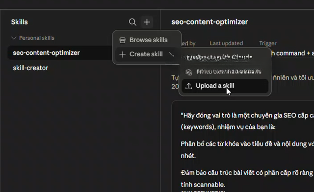 thêm skill vào claude để làm gì