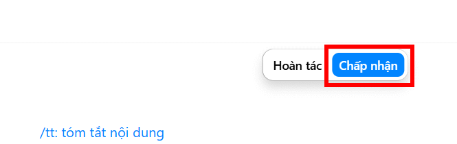 Lưu lệnh trong ChatGPT