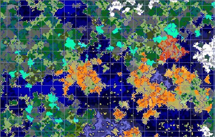 Người chơi Minecraft có thể sử dụng Chunkbase để tìm một quần xã sinh vật cụ thể trong seed