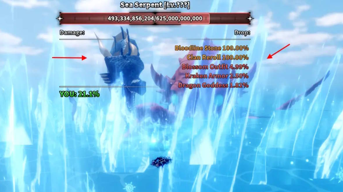 Hướng dẫn triệu hồi quái vật biển khi chơi Sailor Piece