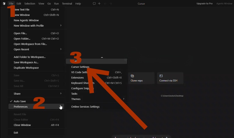 rules chung cursor