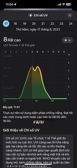 cach xem du bao thoi tiet tren iPhone 6*429107