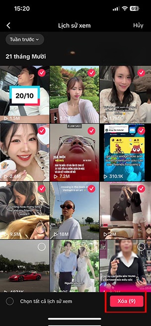cach xem lai video da xem tren tiktok 8*492543