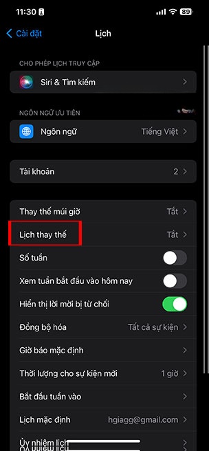 cach xem lich am tren iPhone 2*455454