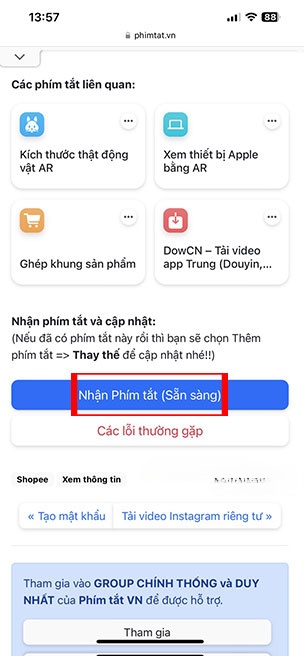  Cách xem thống kê Shopee chi tiết bằng Phím tắt iPhone 