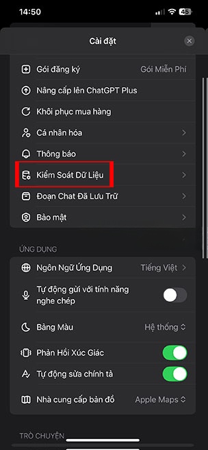 xoa tat ca lich su tro chuyen tren chatgpt 3*524940