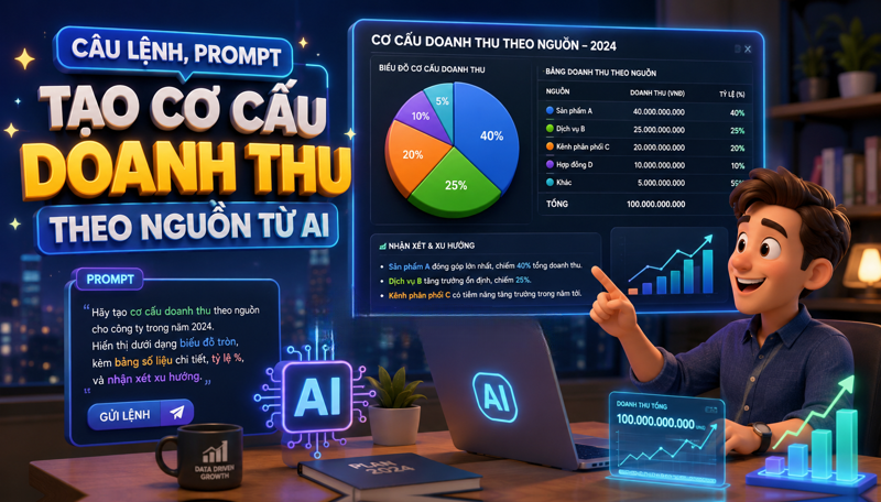 prompt tao bang co cau doanh thu
