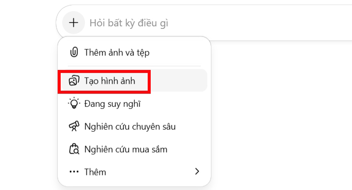 Tạo hình ảnh trên ChatGPT