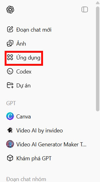 Ứng dụng ChatGPT