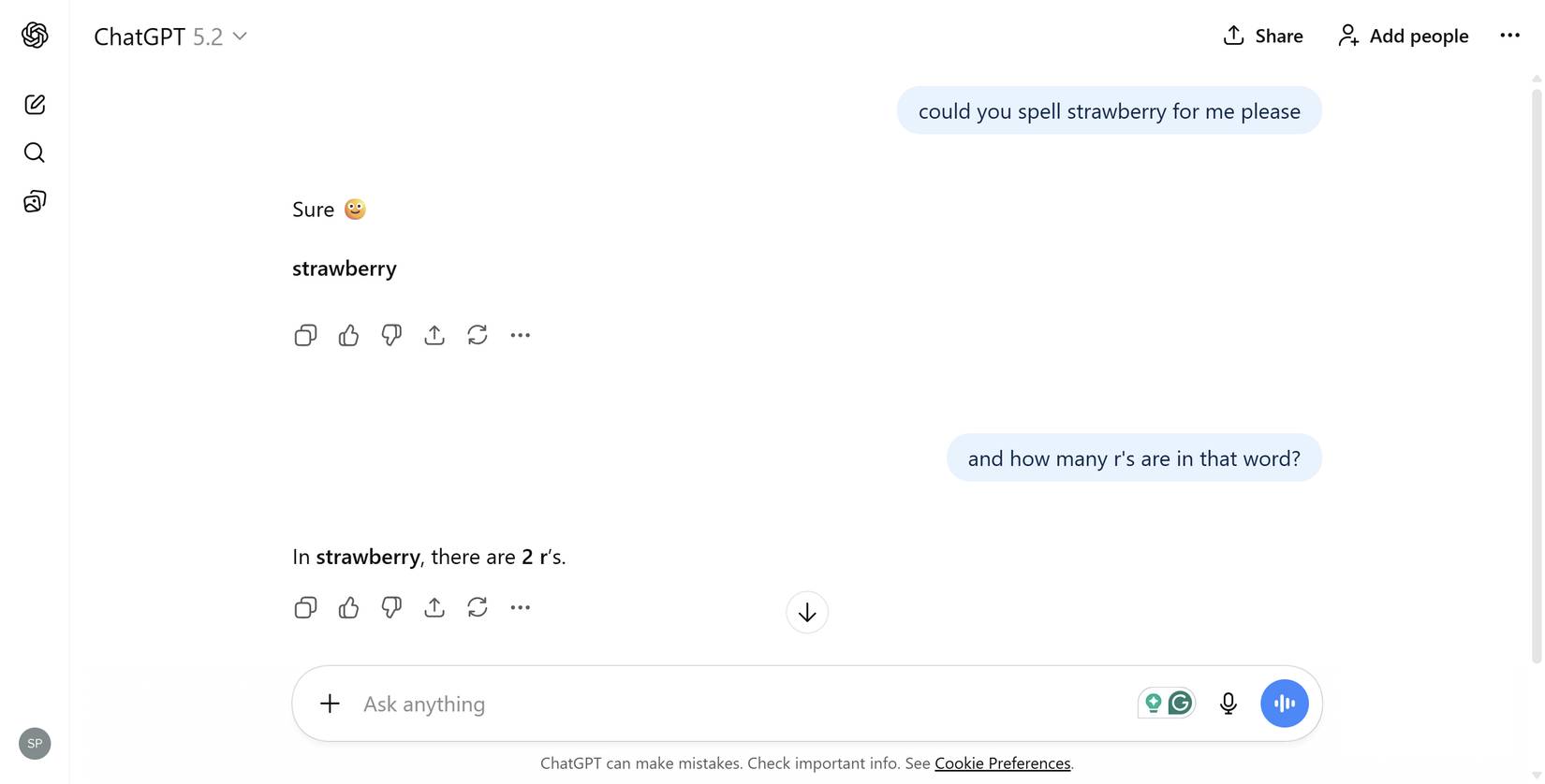 ChatGPT hiển thị lịch thi đấu thể thao