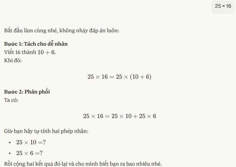 Chia nhỏ vấn đề bằng Learn Step by Step Perplexity