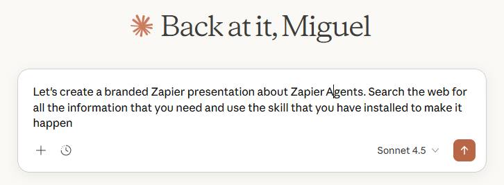 Kích hoạt Claude sử dụng một Skill