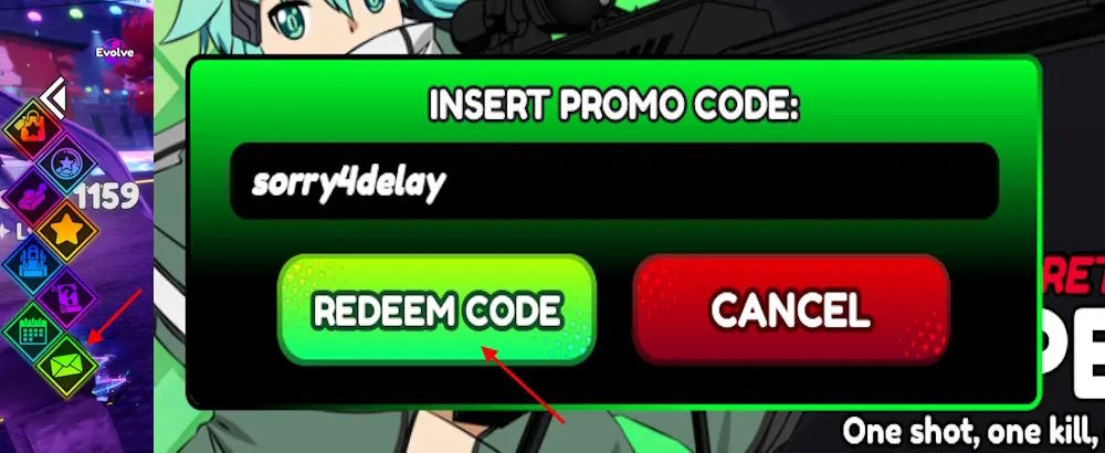 Đổi code Anime Overload