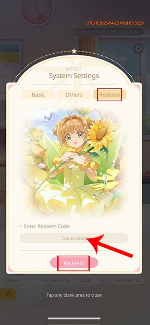 code cardcaptor sakura memory key 3*516456