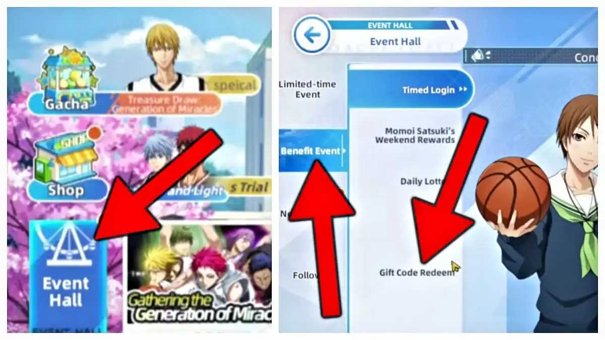 Đổi code Kuroko's Basketball Street Rivals