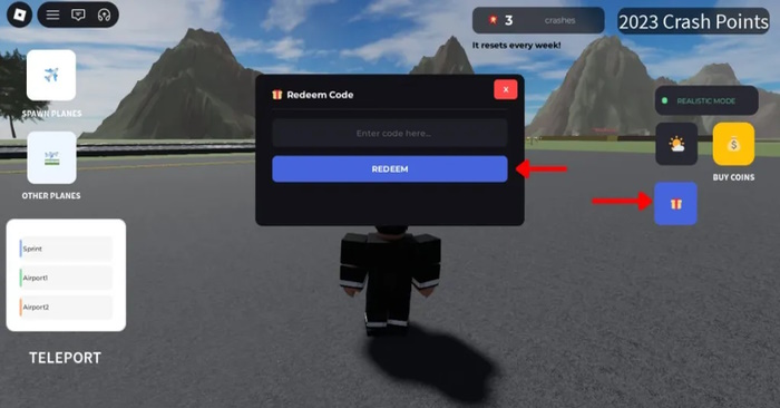  Code Plane Crash Simulator mới nhất và cách đổi 