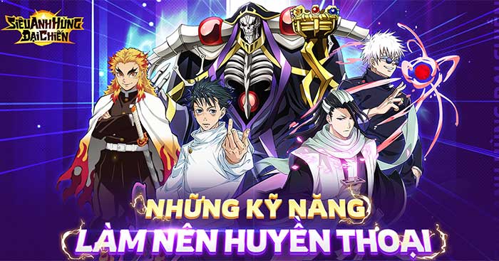 Game nhập vai đấu tướng trong đa vũ trụ anime - Siêu Anh Hùng Đại Chiến