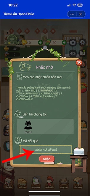 code Tiem Lau Hanh Phuc VNG 3*480759